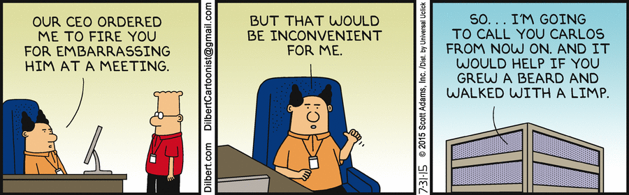 Dilbert Cartoon